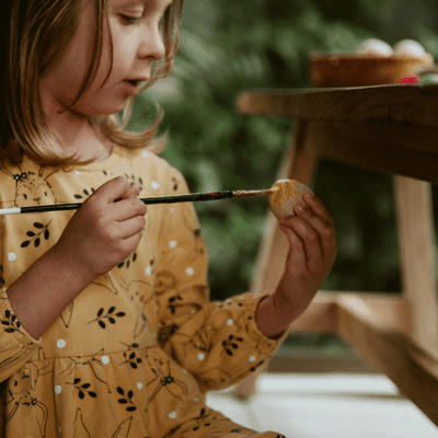 The Curated Parcel - Wooden Egg DIY 