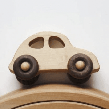 The Curated Parcel - 30s Wooden Car 