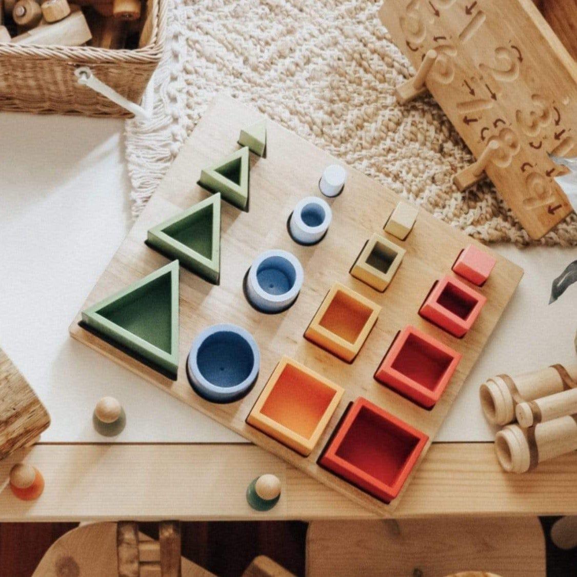 The Curated Parcel - 3D Nesting & Sorting Puzzle 