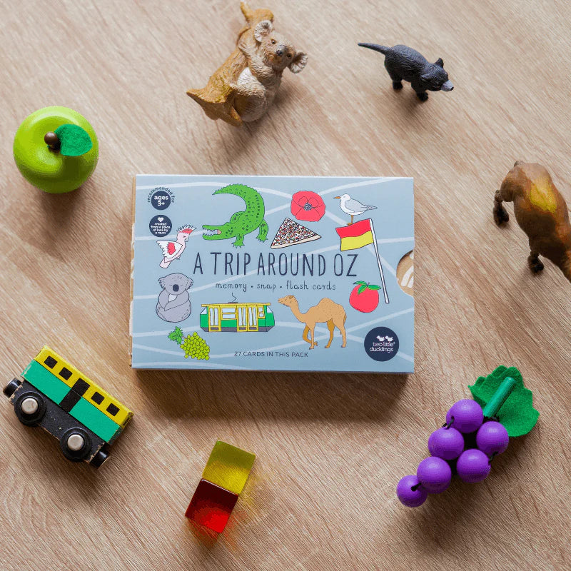 The Curated Parcel - A Trip Around Oz Snap and Memory Cards 