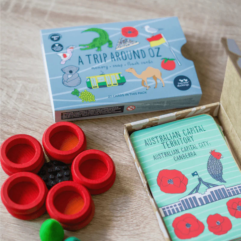 The Curated Parcel - A Trip Around Oz Snap and Memory Cards 