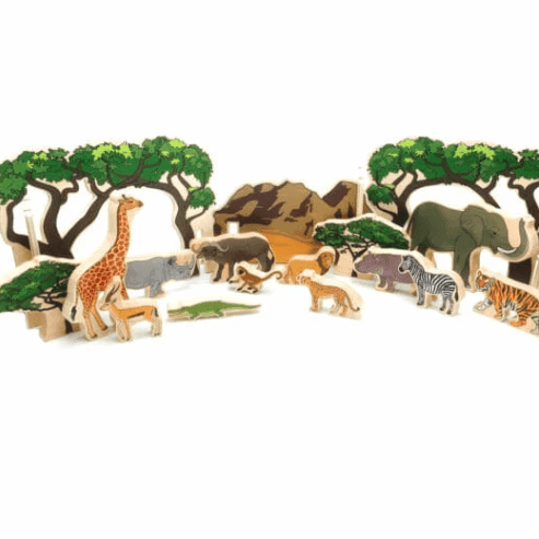 The Curated Parcel - Animals In The Wild Set 