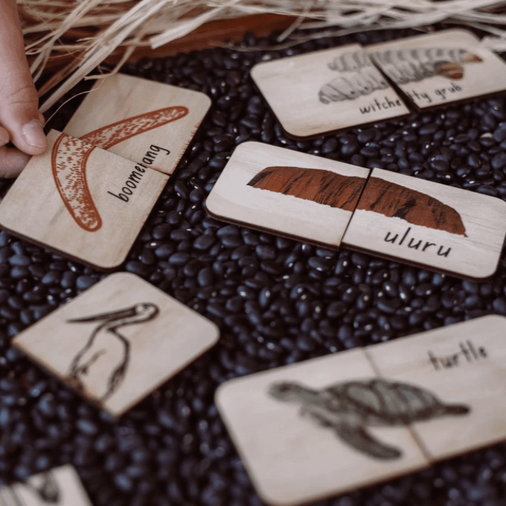 The Curated Parcel - Australian Indigenous Matching Puzzle 