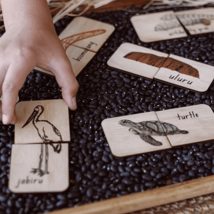The Curated Parcel - Australian Indigenous Matching Puzzle 