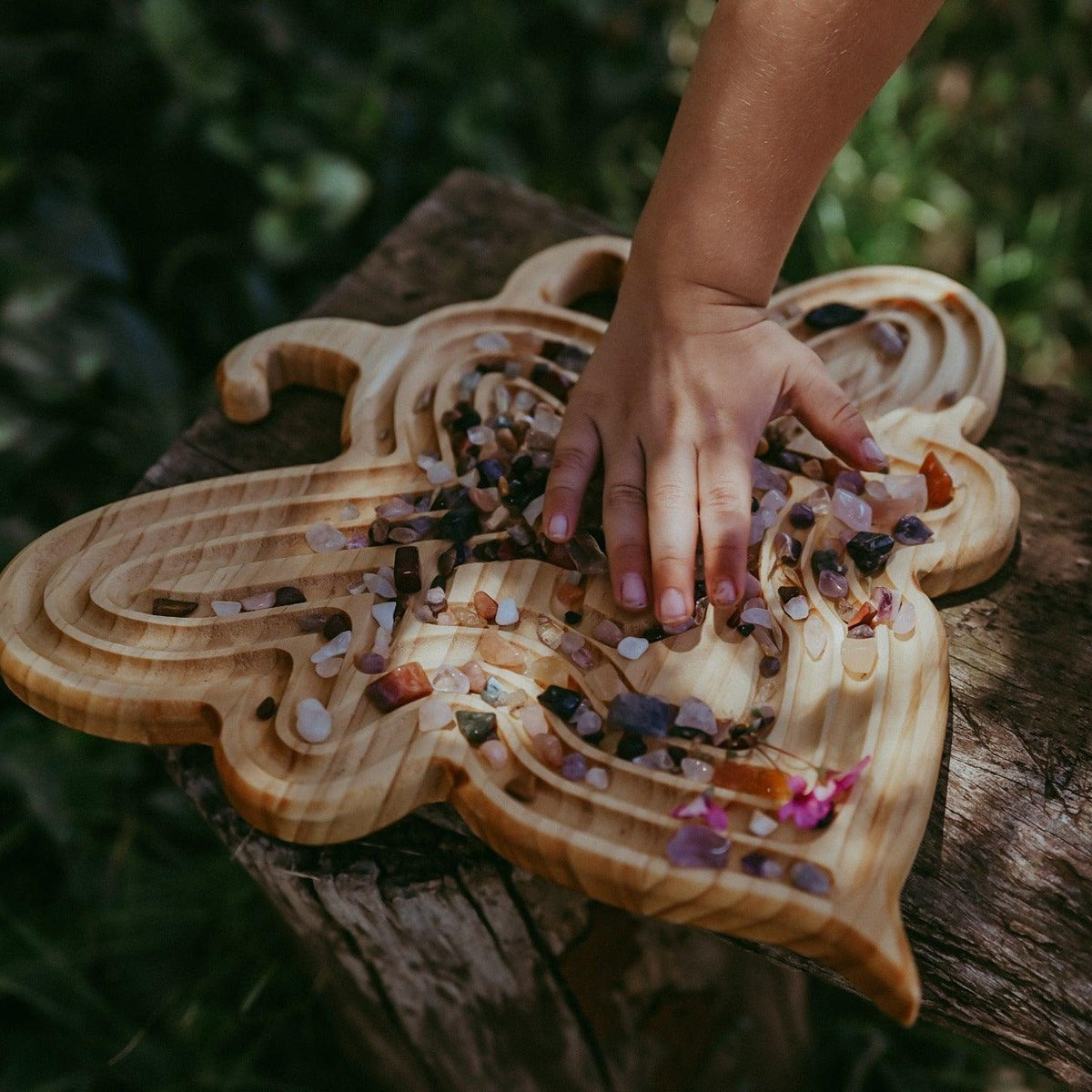 The Curated Parcel - Bee Labyrinth Maze 