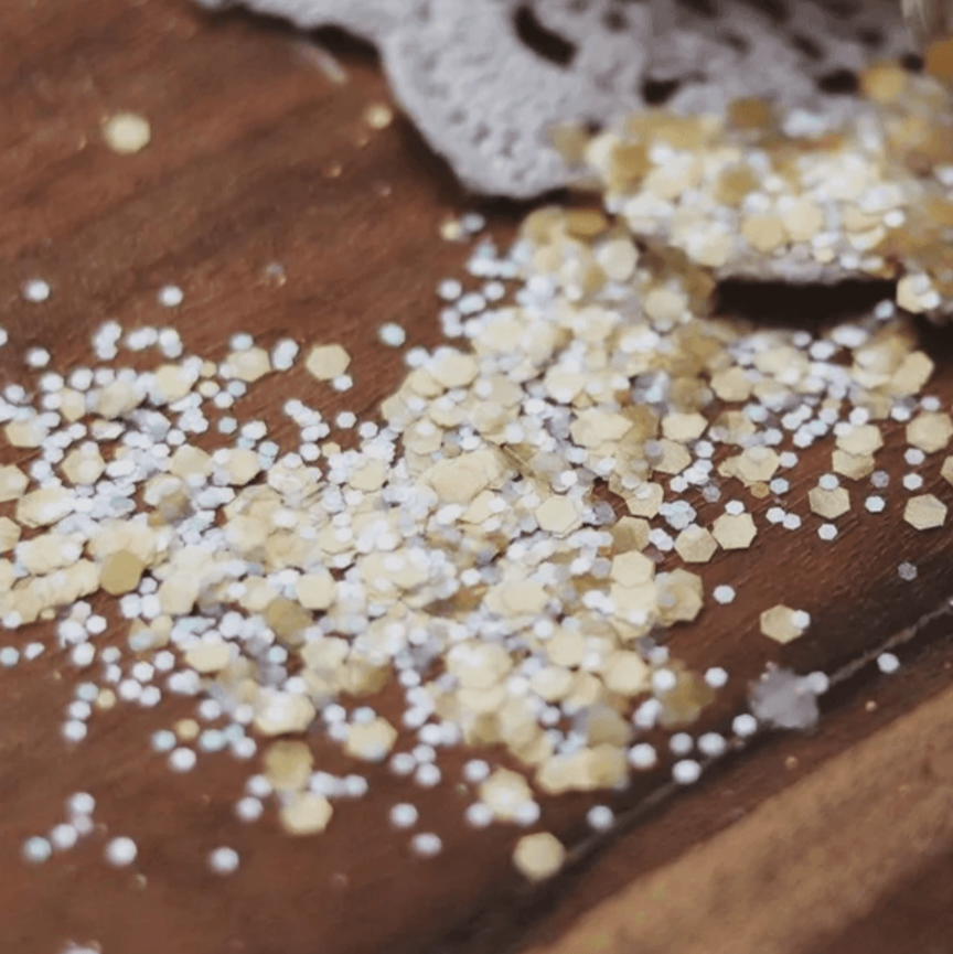 The Curated Parcel - Bio Glitter -Wattle Blossom 