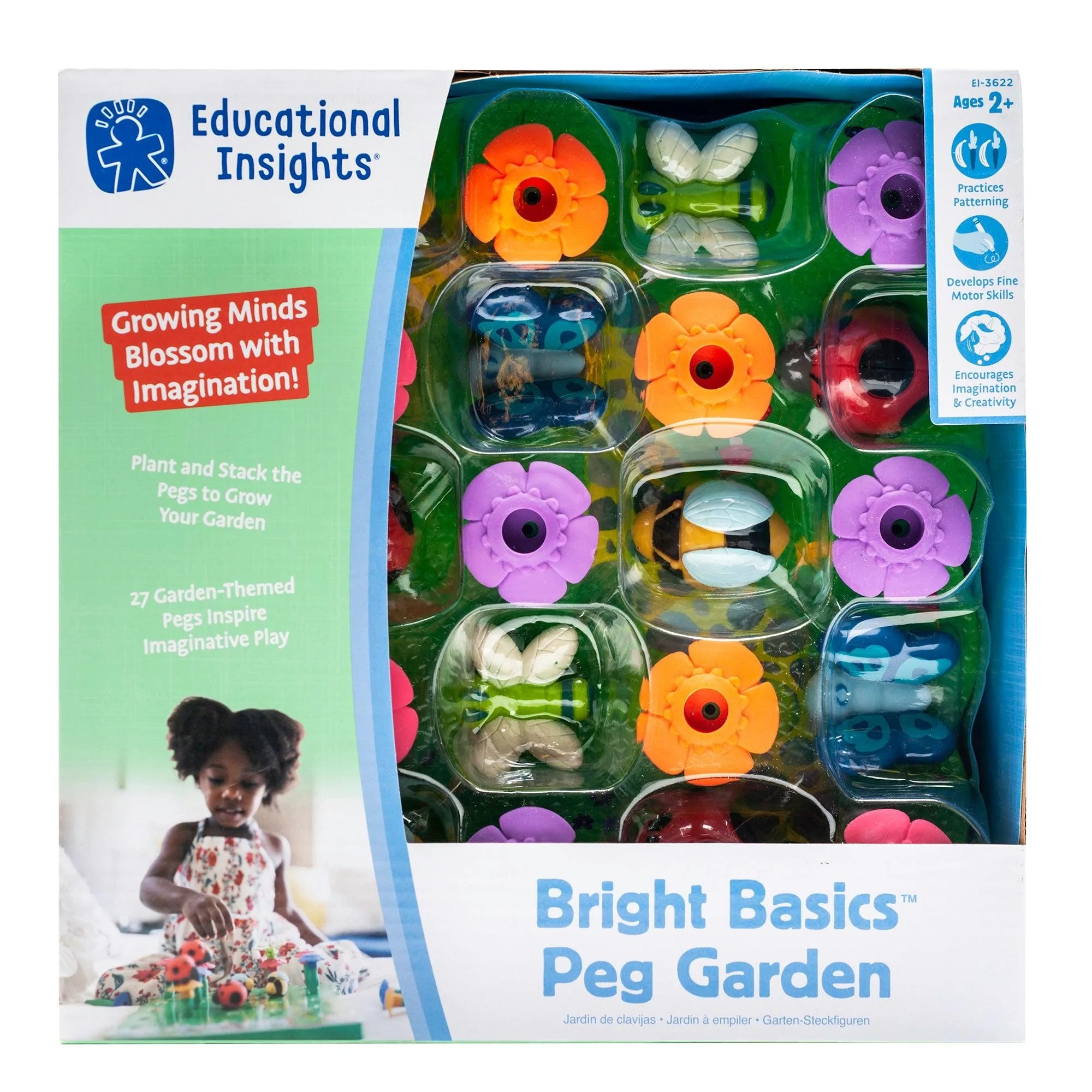 The Curated Parcel - Bright Basics Peg Garden 