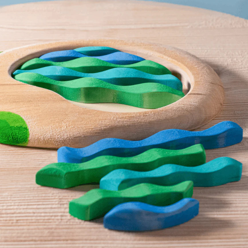 The Curated Parcel - Bumbu // Lake Puzzle 