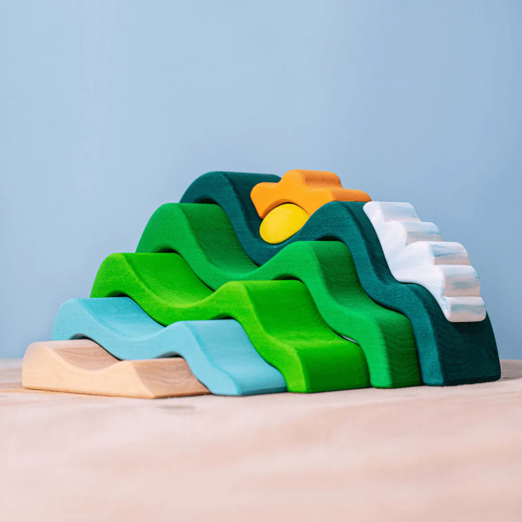 The Curated Parcel - Bumbu // Mountains, Cloud &amp; Sun Stacker 