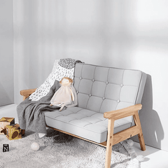 The Curated Parcel - Bunny Tickles // Kids Double Arm Chair 