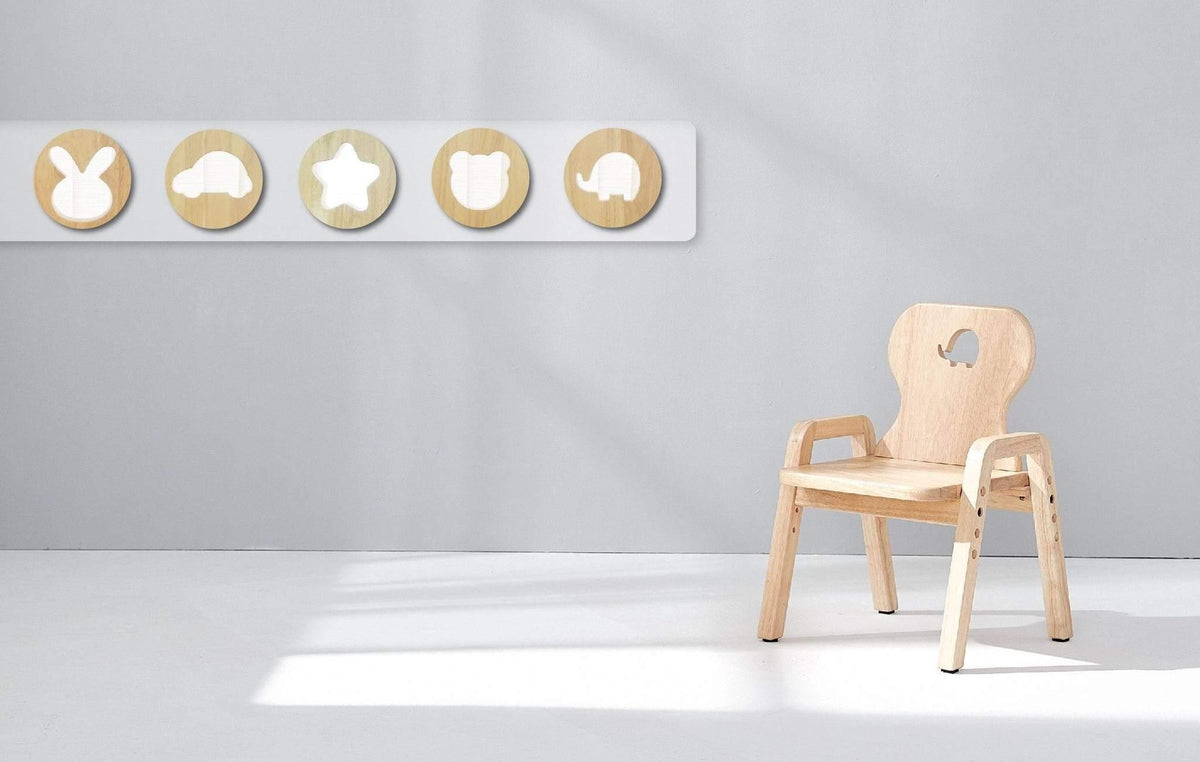 The Curated Parcel - Bunny Tickles // Primary Adjustable Table &amp; Chair Set 