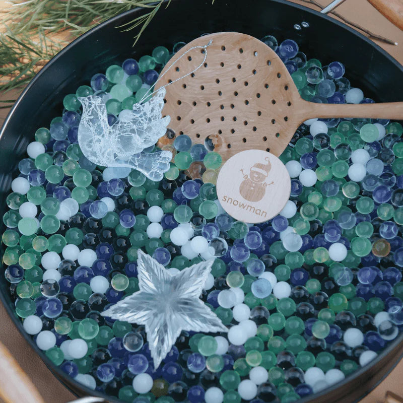 The Curated Parcel - Christmas Water Marbles 