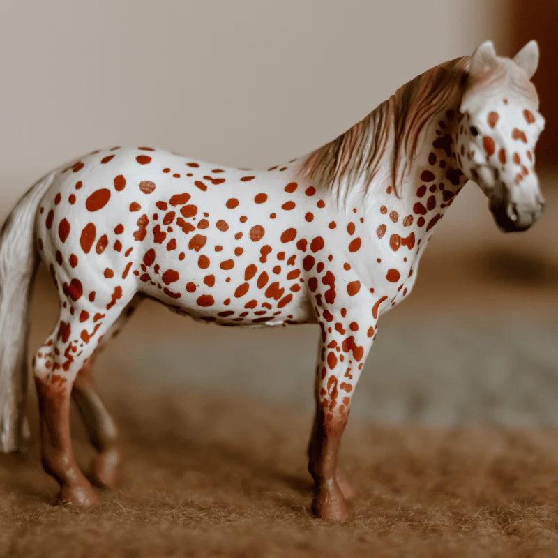 The Curated Parcel - CollectA // British Spotted Pony Mare Chestnut Leopard 