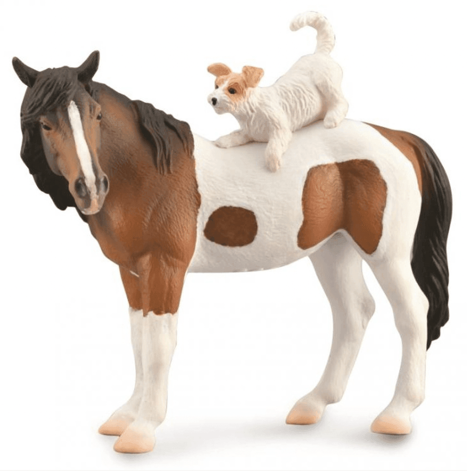 The Curated Parcel - CollectA // Mare with Terrier 