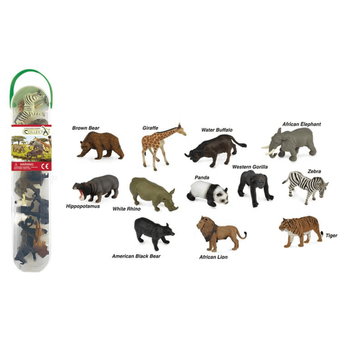 The Curated Parcel - CollectA //  Wildlife Tube 