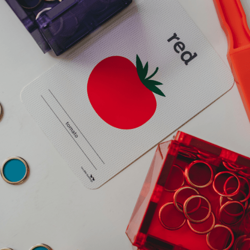 The Curated Parcel - Colour and Shape Flash Cards 