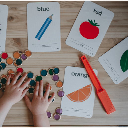 The Curated Parcel - Colour and Shape Flash Cards 