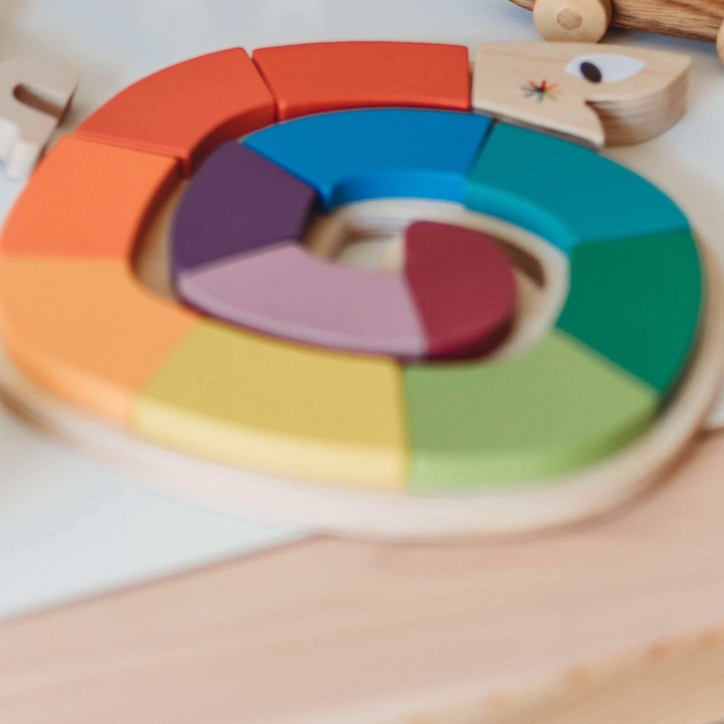 The Curated Parcel - Colour Me Happy Puzzle 