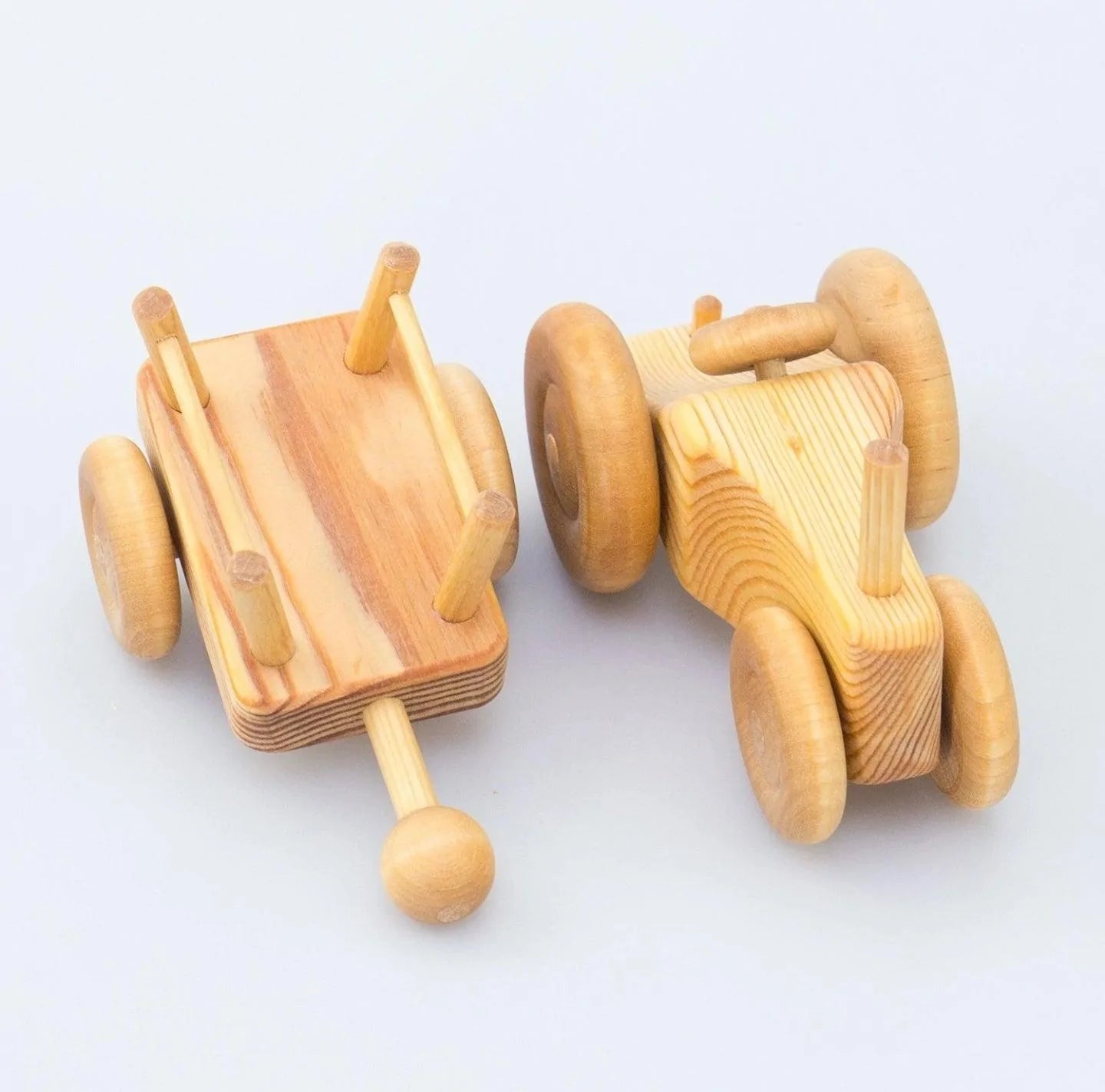 The Curated Parcel - Debresk // Small Tractor with Cart 