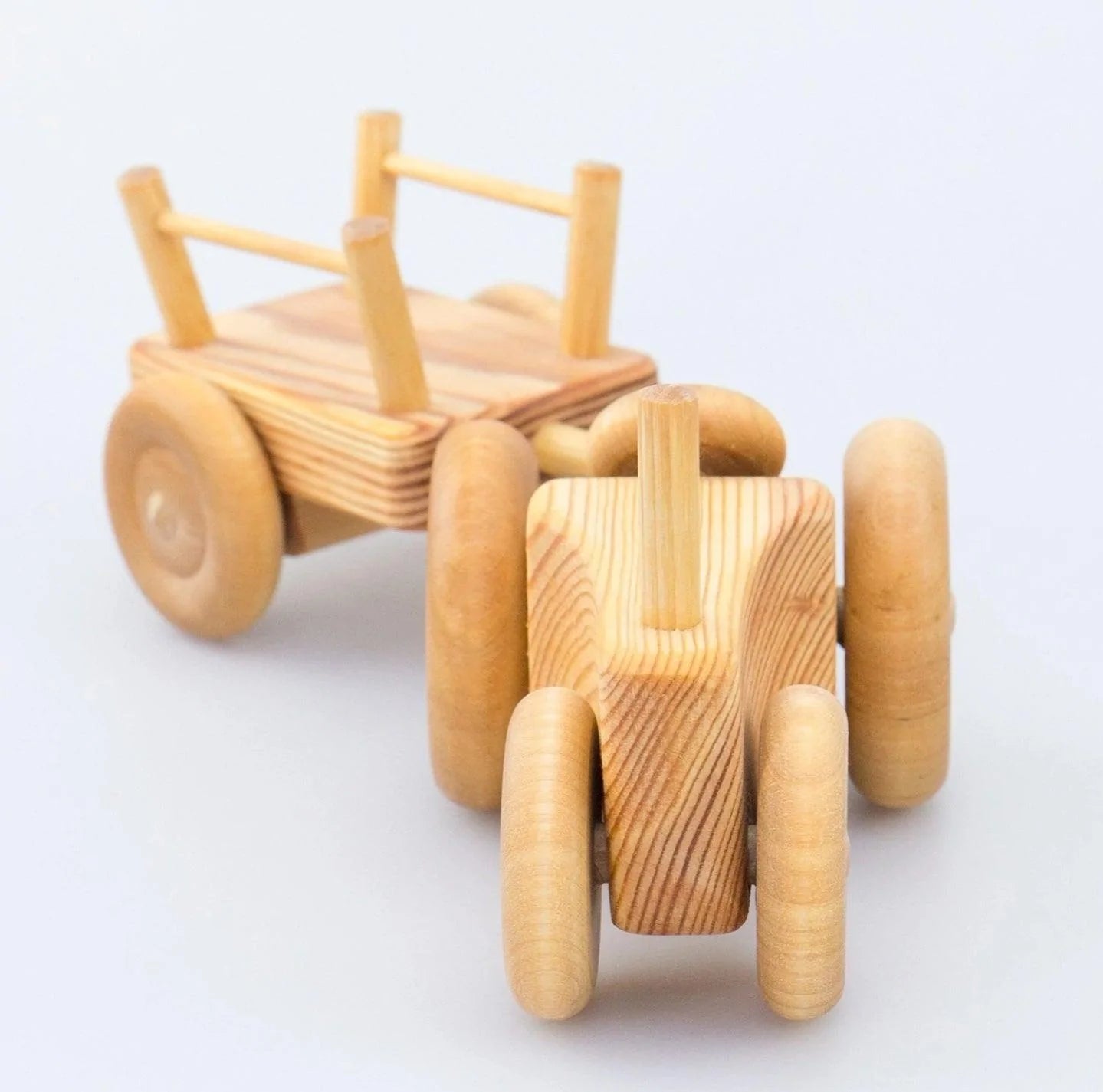 The Curated Parcel - Debresk // Small Tractor with Cart 