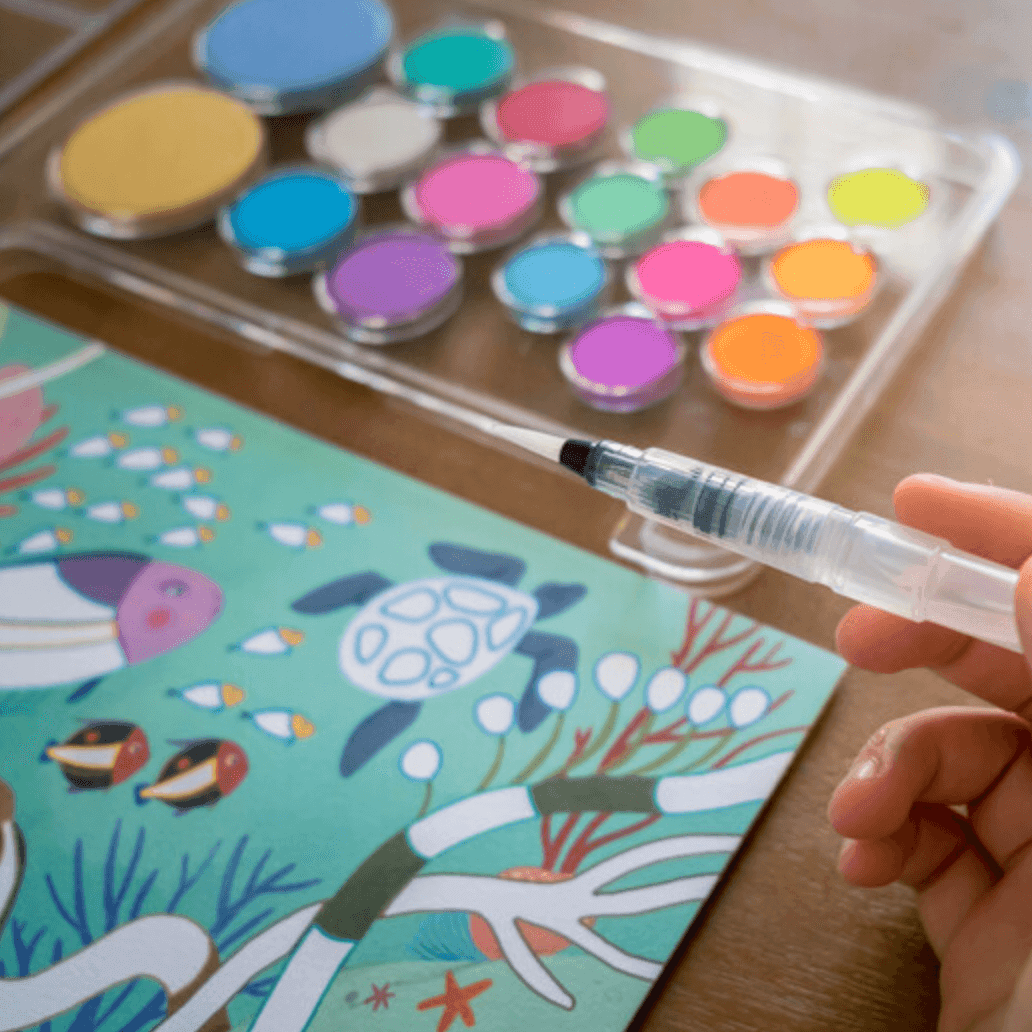 The Curated Parcel - Djeco // Artist's Palette 