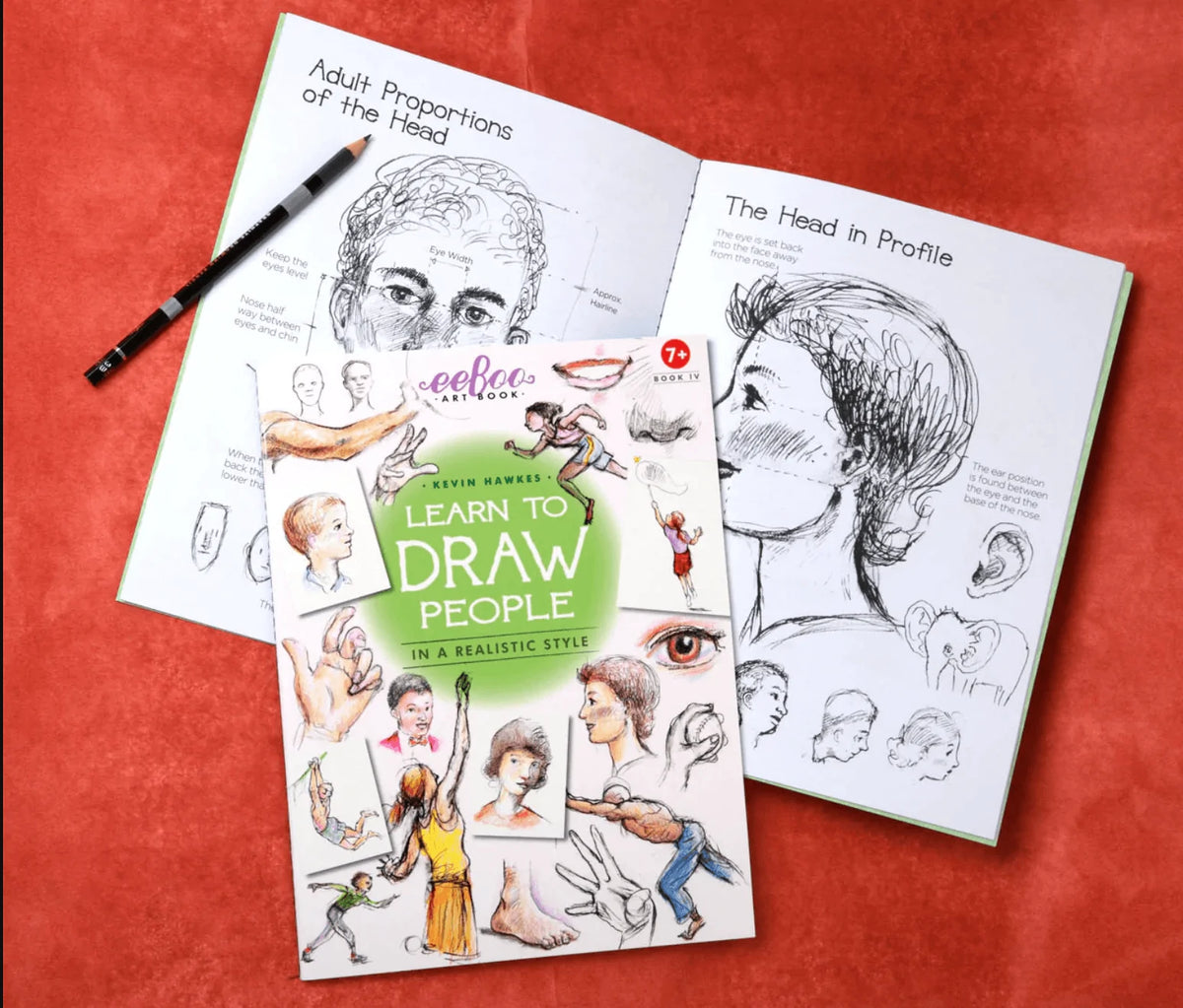 The Curated Parcel - Eeboo - Learn To Draw People 
