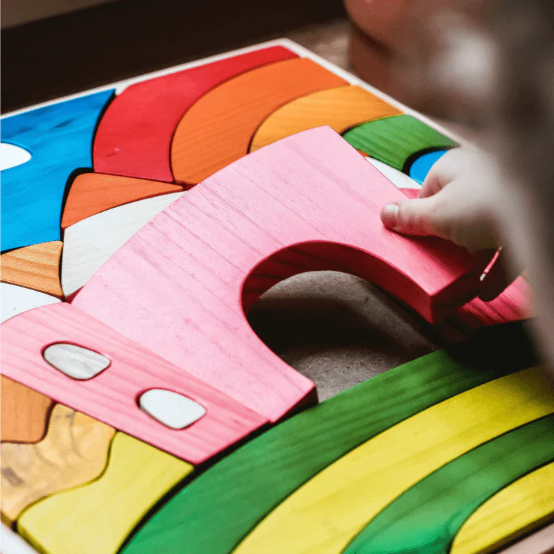The Curated Parcel - Fairy Castle Puzzle &amp; Play Set 
