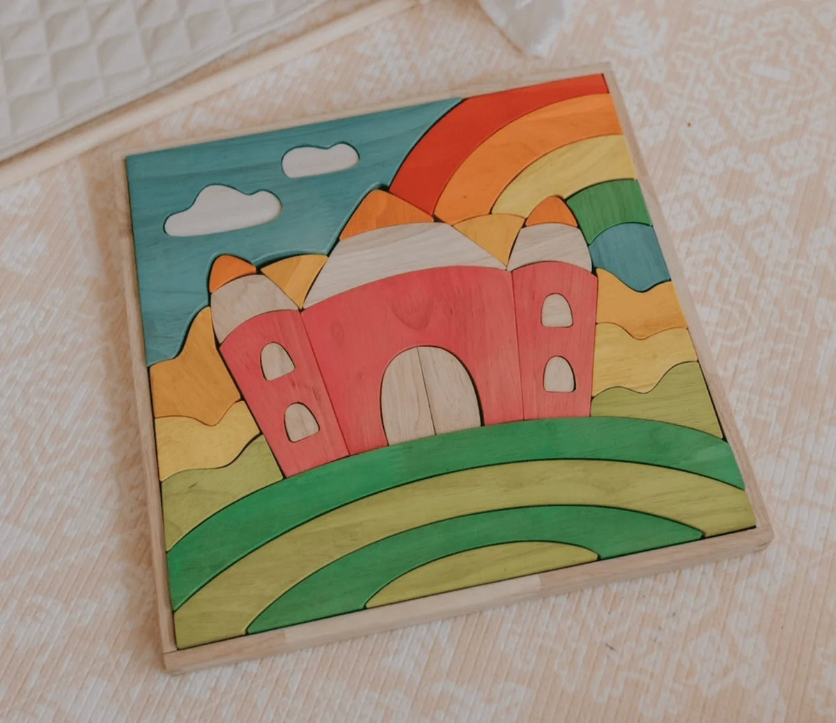 The Curated Parcel - Fairy Castle Puzzle &amp; Play Set 