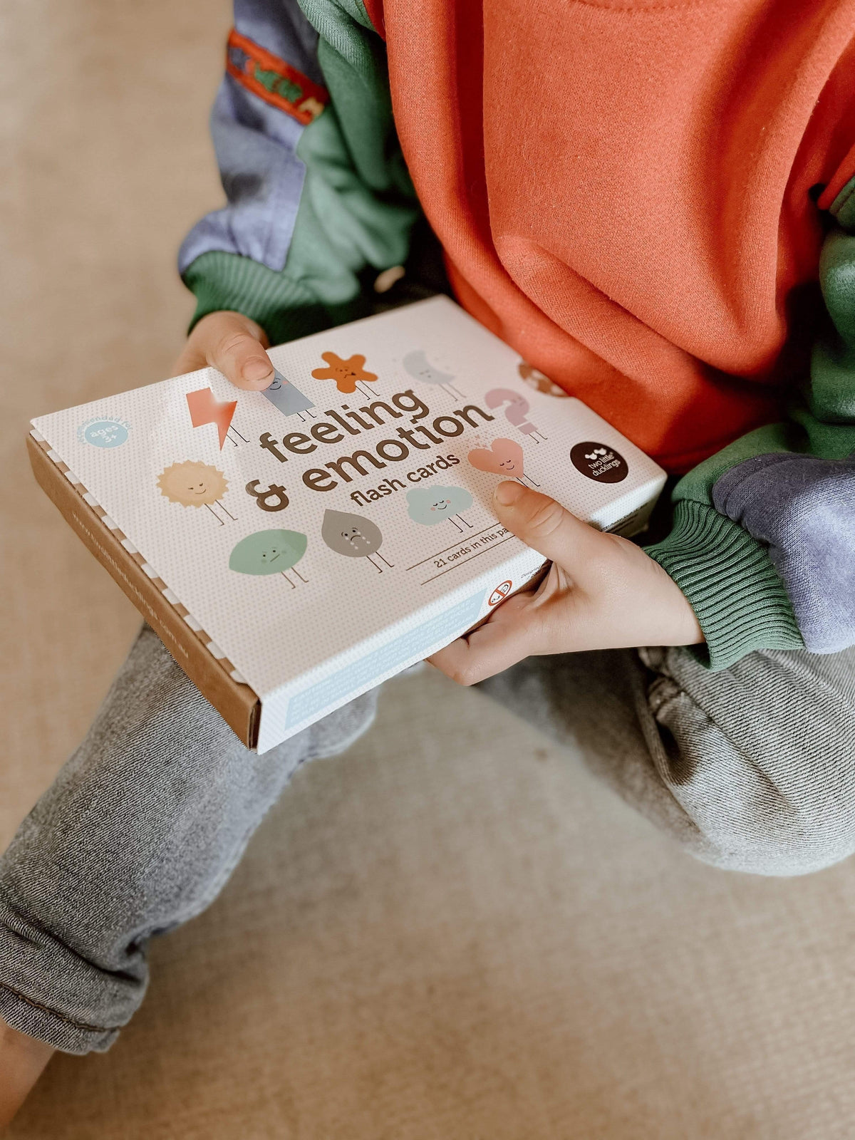 The Curated Parcel - Feeling &amp; Emotion Flash Cards 