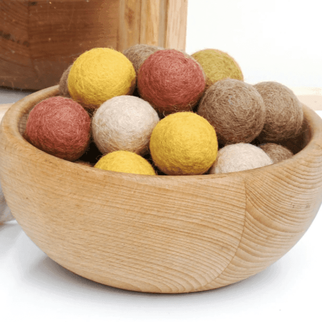 The Curated Parcel - Felt Balls 3cm 