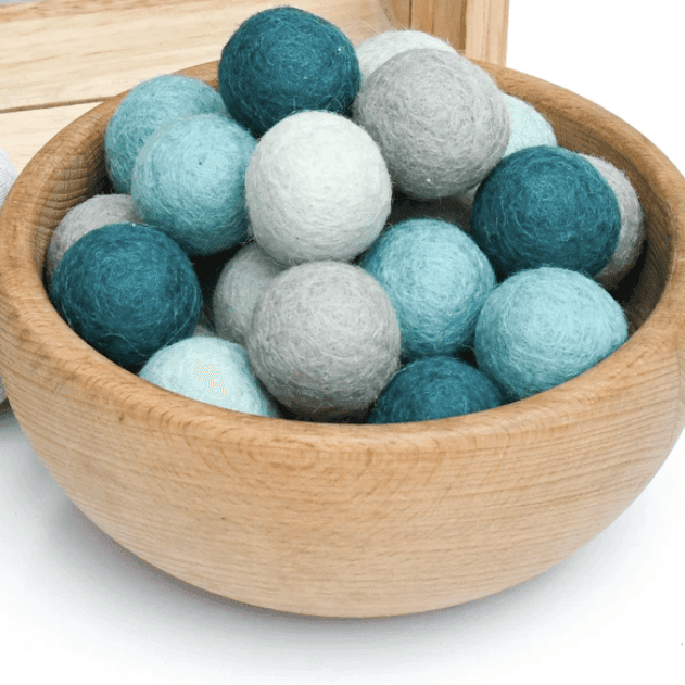 The Curated Parcel - Felt Balls 3cm 