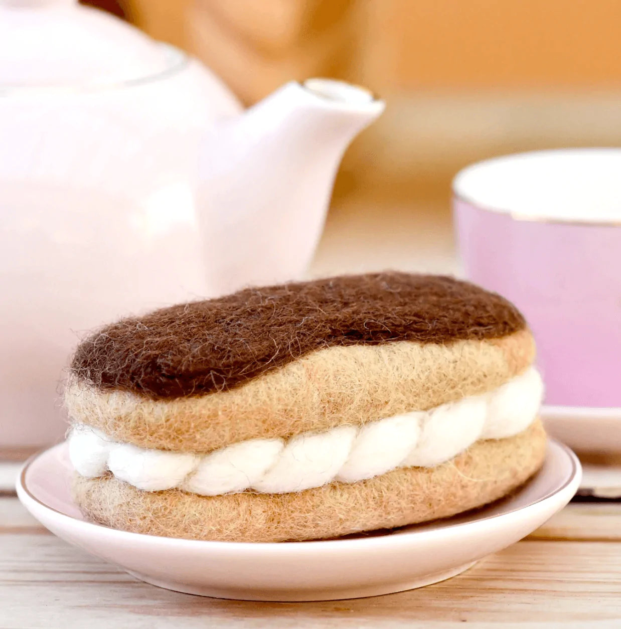 The Curated Parcel - Felt Chocolate Eclair 
