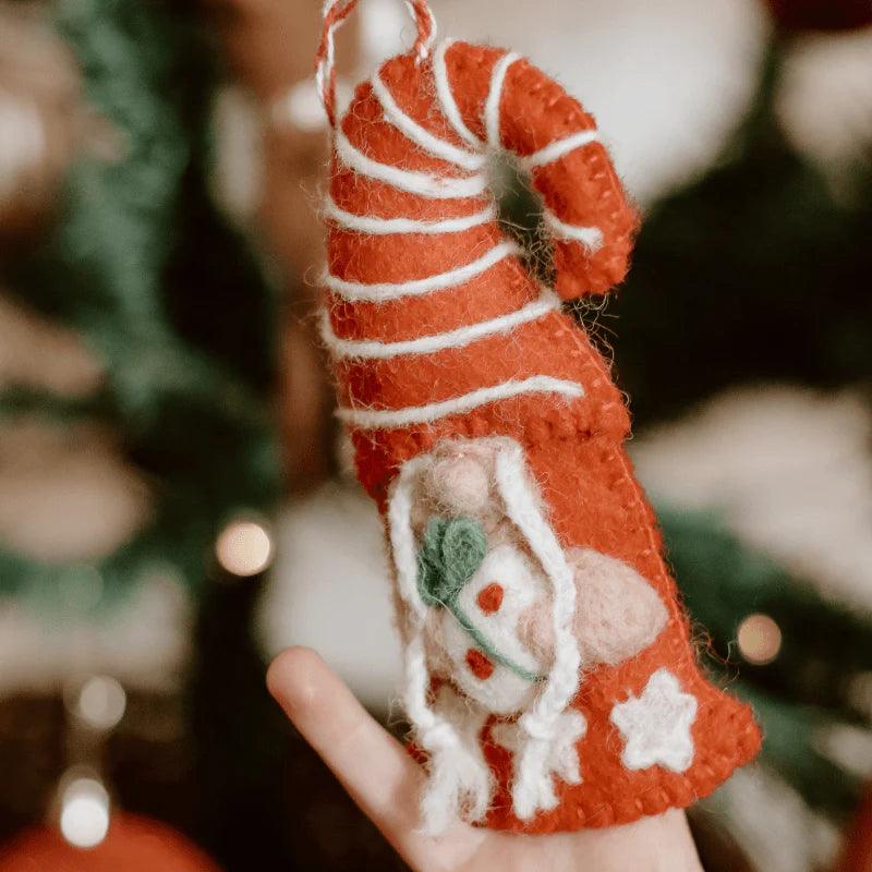 The Curated Parcel - Felt Christmas Mrs Claus 