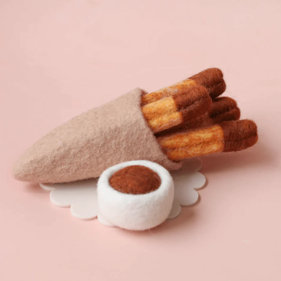 The Curated Parcel - Felt Churros Set 