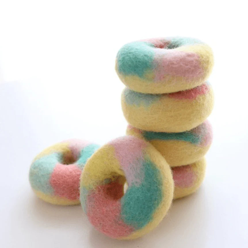 The Curated Parcel - Felt Donuts 