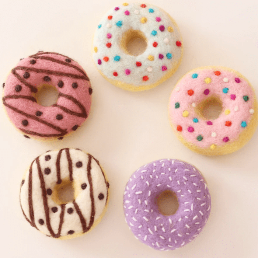 The Curated Parcel - Felt Donuts 