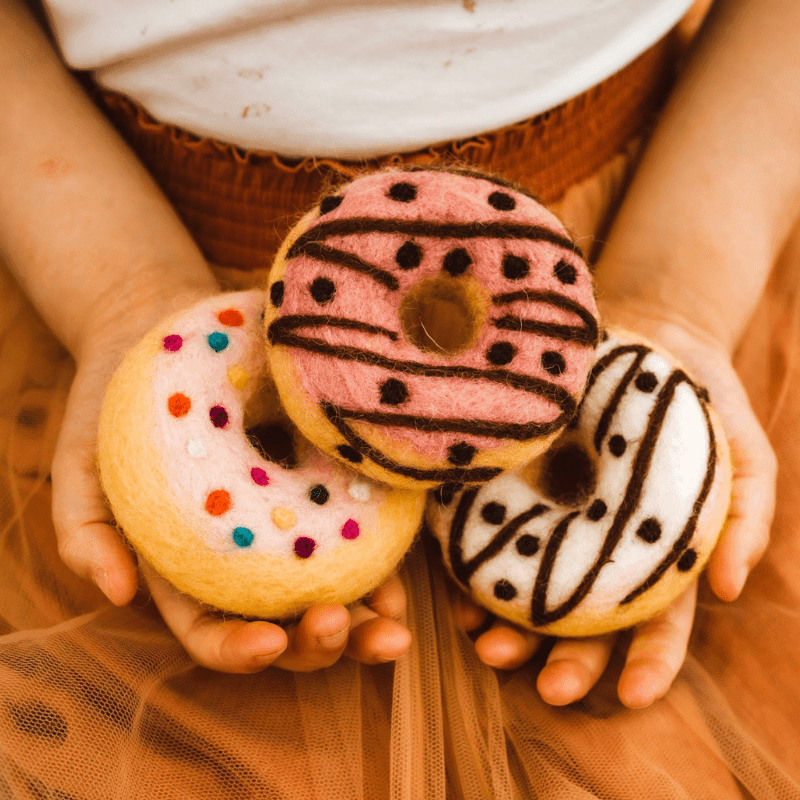 The Curated Parcel - Felt Donuts 