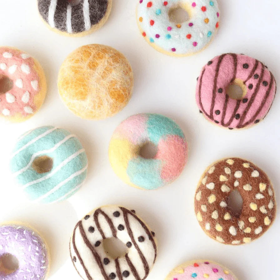 The Curated Parcel - Felt Donuts 