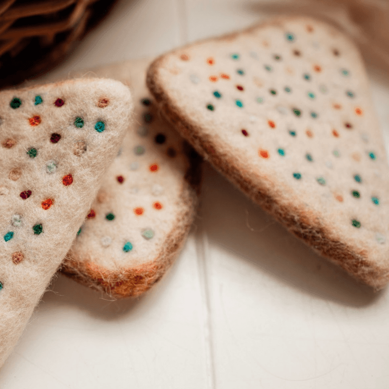 The Curated Parcel - Felt Fairy Bread 