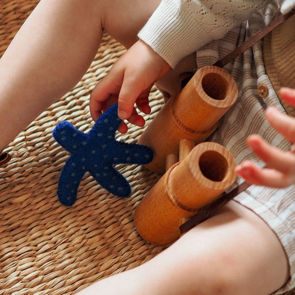 The Curated Parcel - Felt Finger Puppet - Australian Coral Reef Under The Sea 