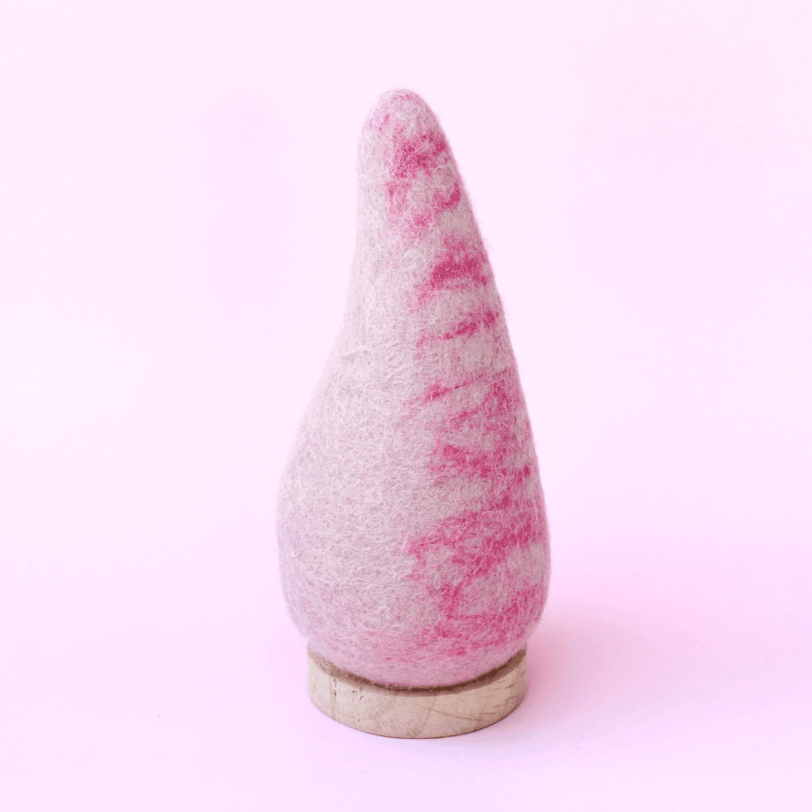The Curated Parcel - Felt Fir Tree //  Pink 