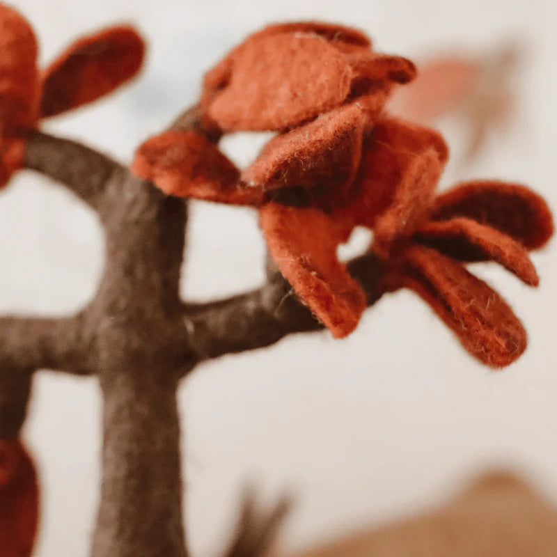 The Curated Parcel - Felt Seasonal Tree // Autumn 