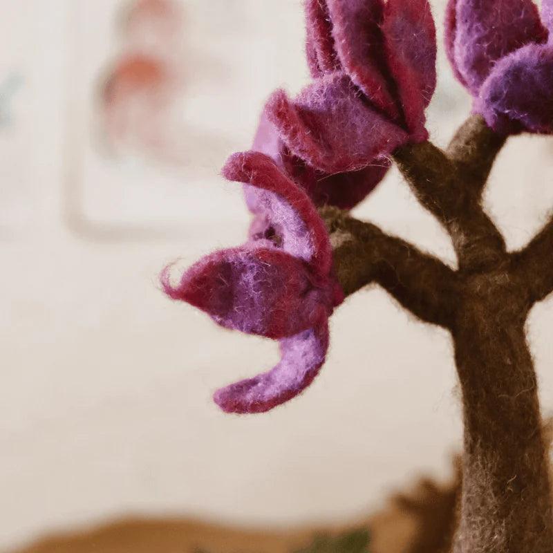 The Curated Parcel - Felt Seasonal Tree // Spring 