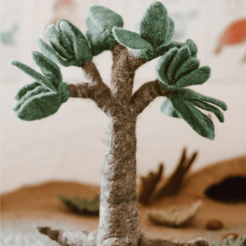 The Curated Parcel - Felt Seasonal Tree // Summer 