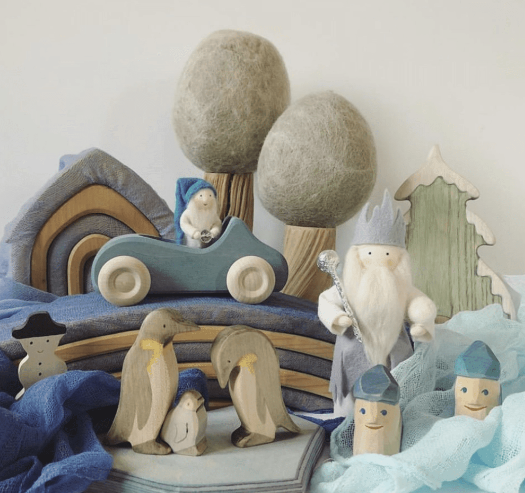 The Curated Parcel - Felt Trees 