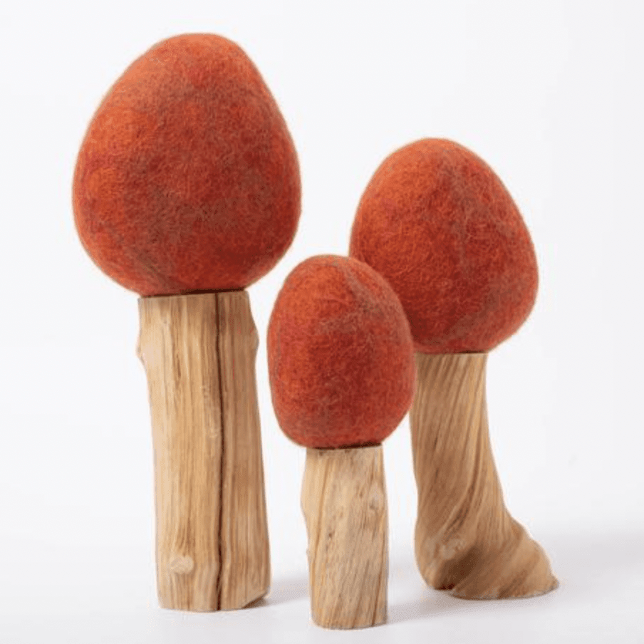 The Curated Parcel - Felt Trees 