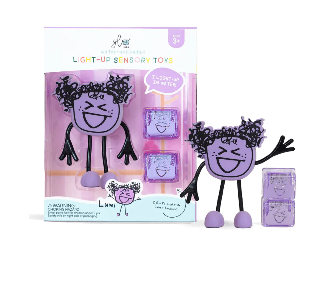 The Curated Parcel - Glo Pal Character 