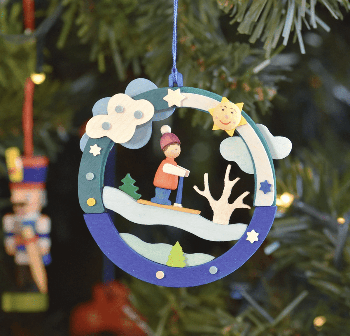 The Curated Parcel - Graupner // Christmas Tree Ornament Diorama 