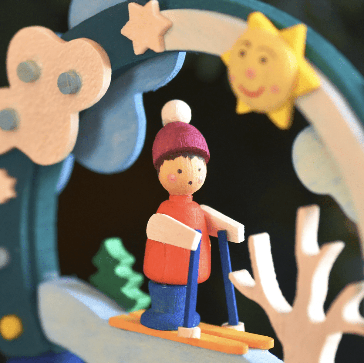 The Curated Parcel - Graupner // Christmas Tree Ornament Diorama 