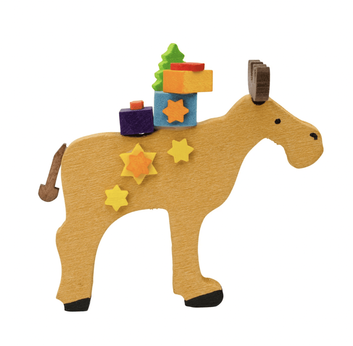The Curated Parcel - Graupner // Christmas Tree Ornament Moose With Toys 
